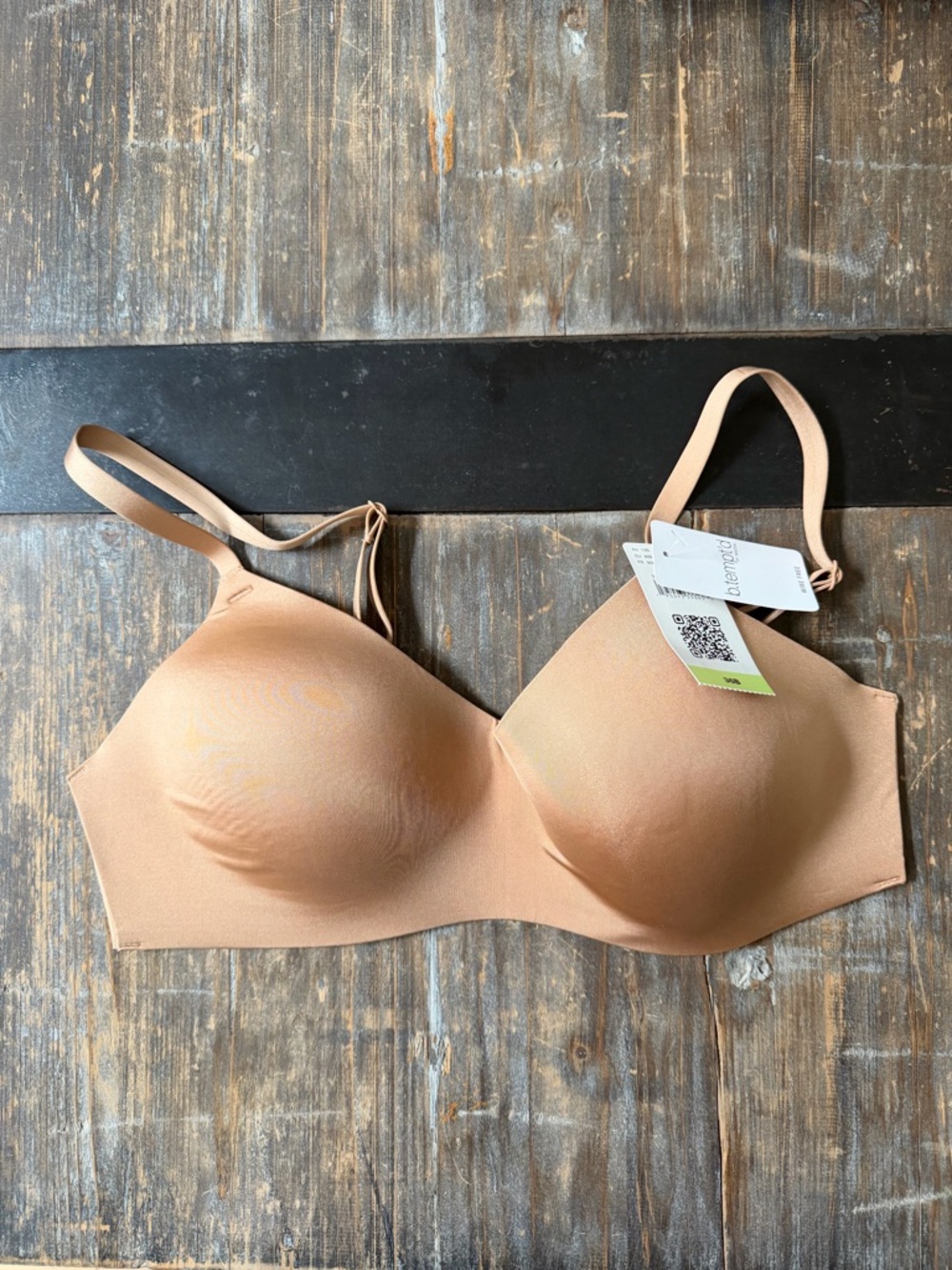 B. Tempt’d Seamless Nude T-Shirt Bra - Smooth Support NWT